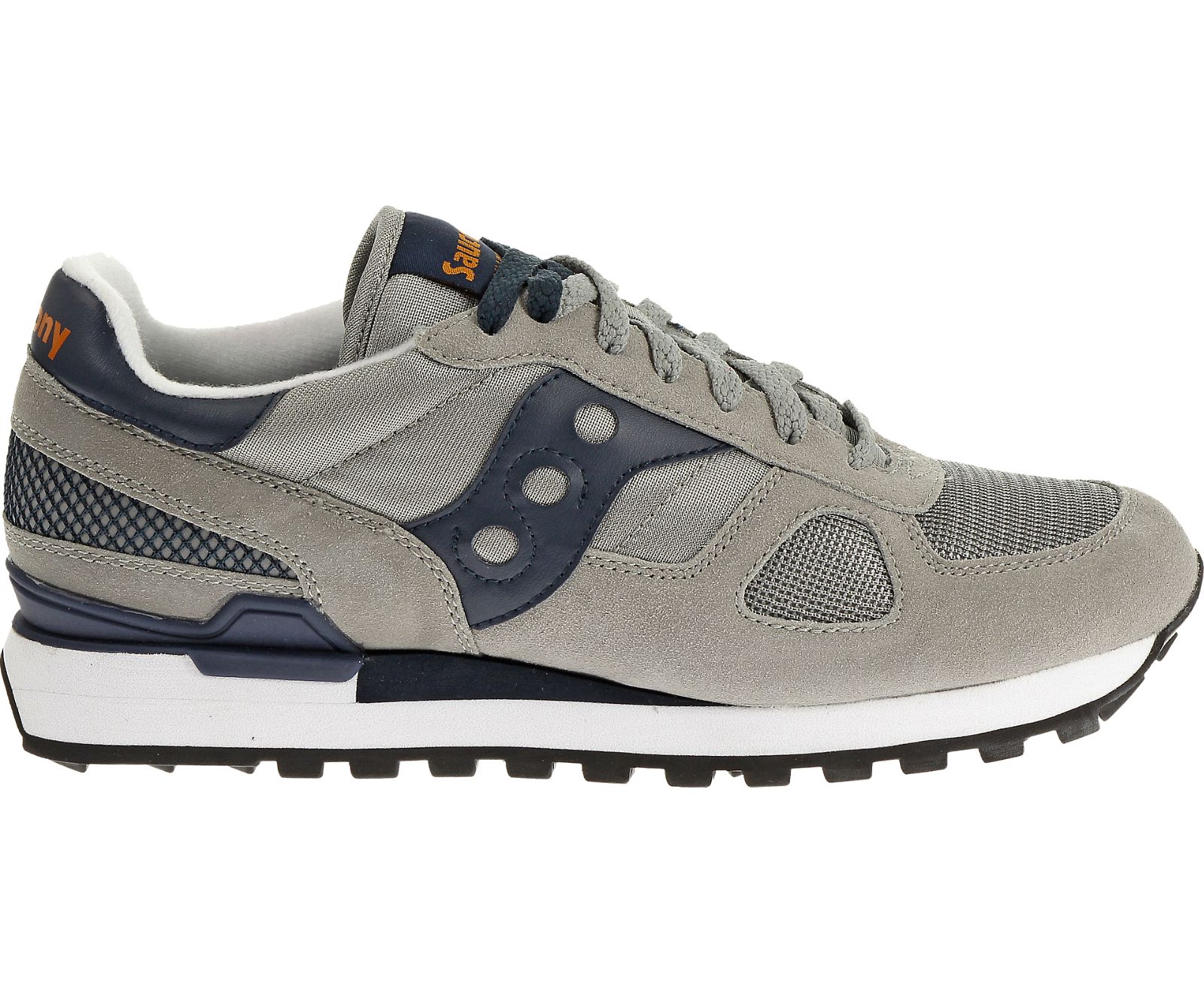 Saucony Shadow Men\'s Originals Grey / Navy | Canada 423UZGT